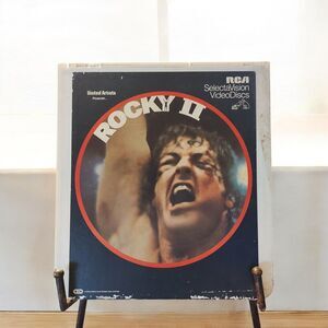 Rocky II Vtg CED Movie Video Disc RCA United Artists SelectaVision 1981